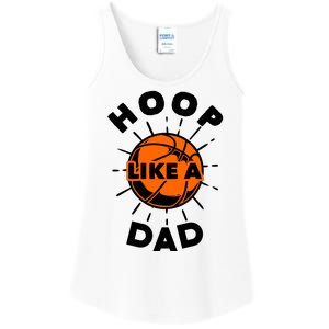 Basketball Hoop Like A Dad Ladies Essential Tank