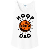 Basketball Hoop Like A Dad Ladies Essential Tank