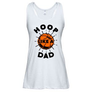 Basketball Hoop Like A Dad Ladies Essential Flowy Tank