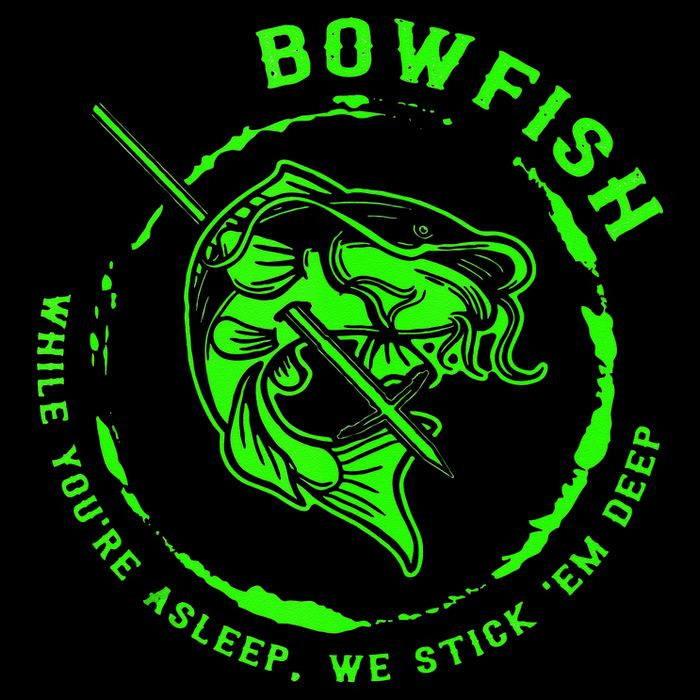 Bowfishing Hunting Lovers Funny V-Neck T-Shirt