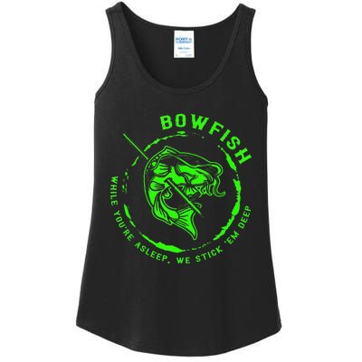 Bowfishing Hunting Lovers Funny Ladies Essential Tank