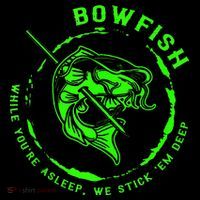 Bowfishing Hunting Lovers Funny Flatbill Hat