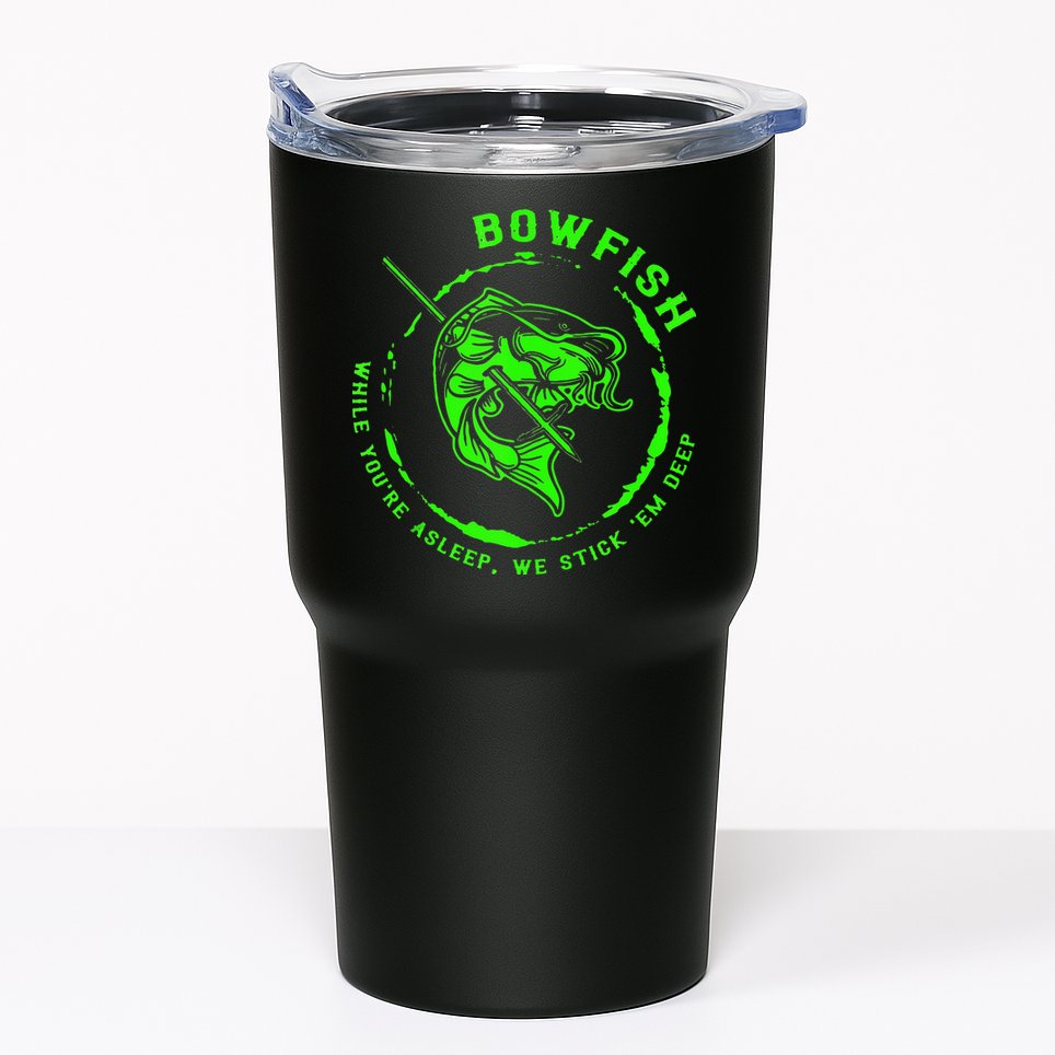 Bowfishing Hunting Lovers Funny Tumbler