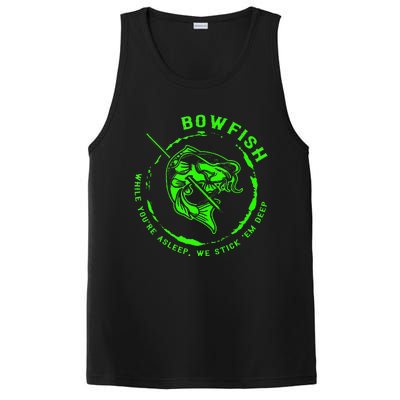 Bowfishing Hunting Lovers Funny PosiCharge Competitor Tank