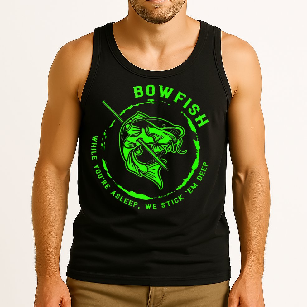 Bowfishing Hunting Lovers Funny Tank Top