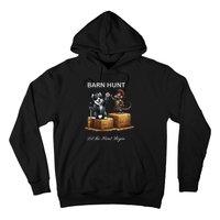 Barn Hunt Lover Warrior Rat And A Black & White Corgi Hoodie