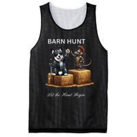 Barn Hunt Lover Warrior Rat And A Black & White Corgi Mesh Reversible Basketball Jersey Tank