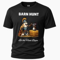 Barn Hunt Lover Warrior Rat And Icelandic Sheepdog Cooling Performance Crew T-Shirt