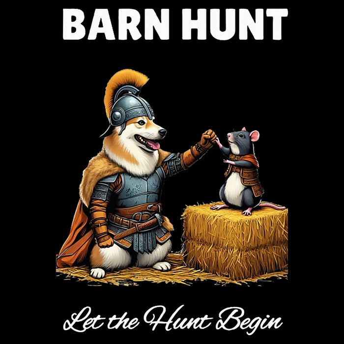 Barn Hunt Lover Warrior Rat And Icelandic Sheepdog Cooling Performance Crew T-Shirt