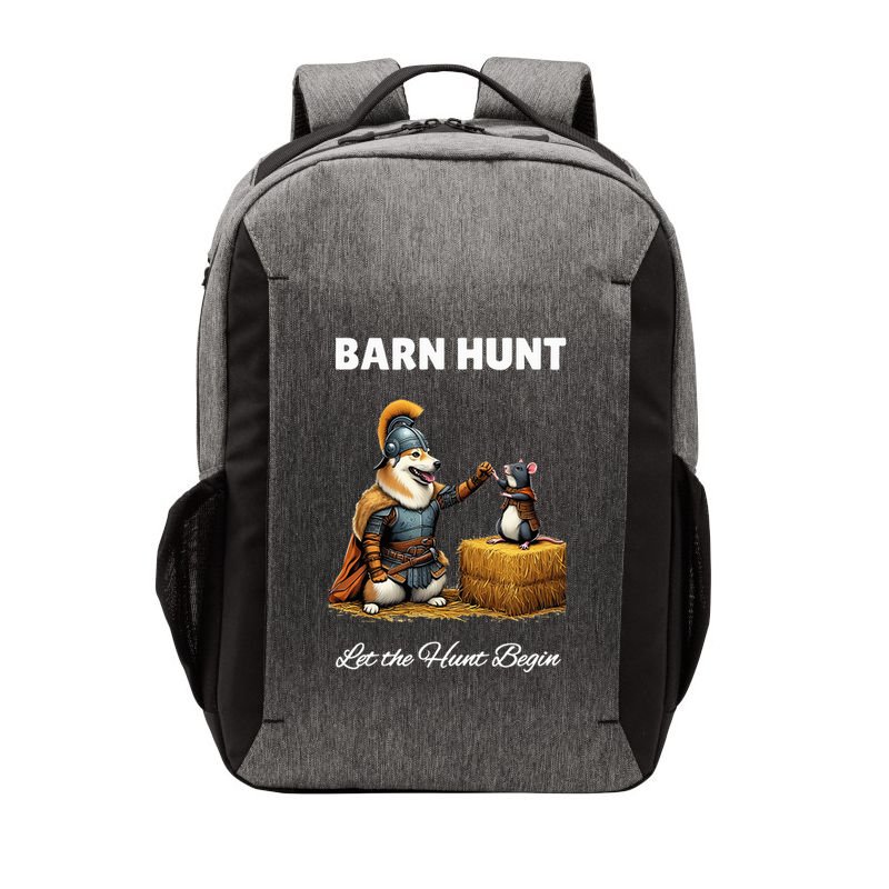 Barn Hunt Lover Warrior Rat And Icelandic Sheepdog Vector Backpack