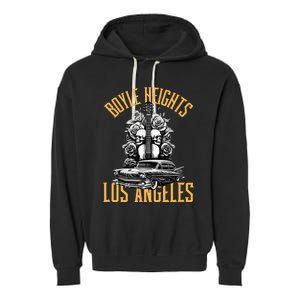 Boyle Heights Los Angeles Garment-Dyed Fleece Hoodie