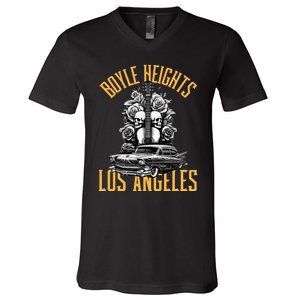 Boyle Heights Los Angeles V-Neck T-Shirt