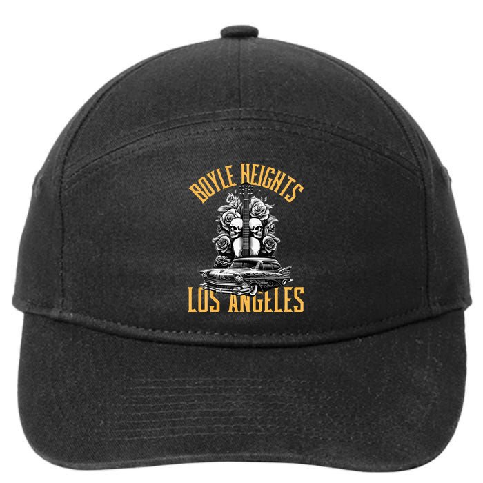 Boyle Heights Los Angeles 7-Panel Snapback Hat