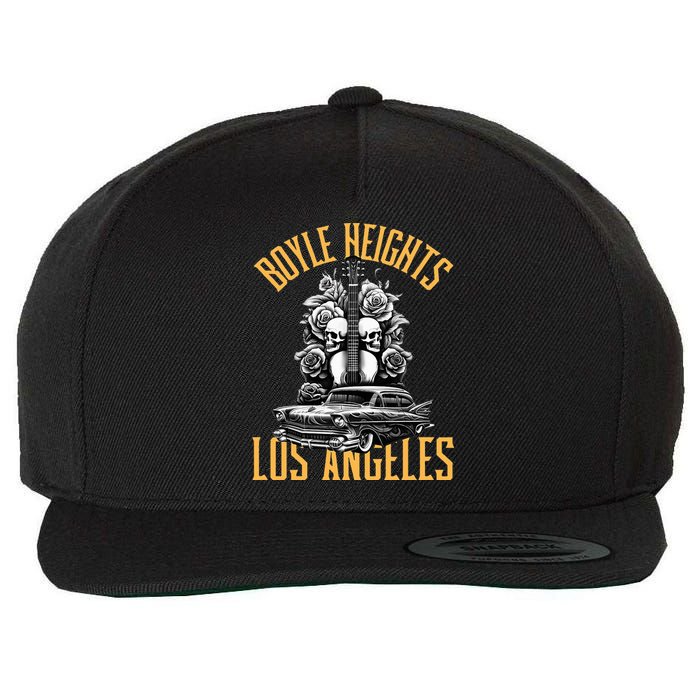 Boyle Heights Los Angeles Wool Snapback Cap