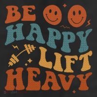 Be Happy Lift Heavy Cool Comfort Performance Bucket Hat