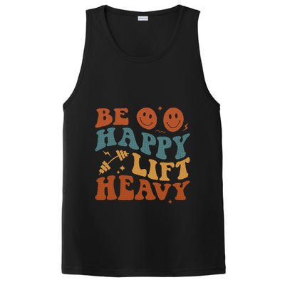Be Happy Lift Heavy PosiCharge Competitor Tank