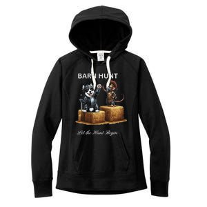 Barn Hunt Lover Women's Fleece Hoodie