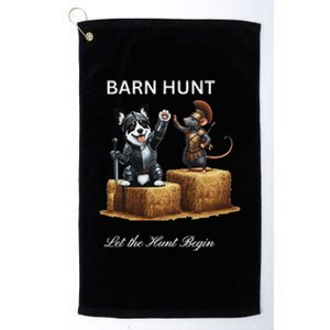 Barn Hunt Lover Platinum Collection Golf Towel