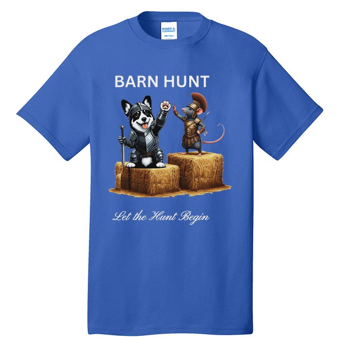 Barn Hunt Lover Tall T-Shirt