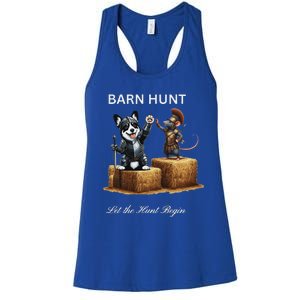 Barn Hunt Lover Women's Racerback Tank