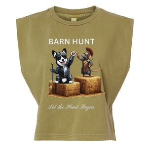 Barn Hunt Lover Garment-Dyed Women's Muscle Tee