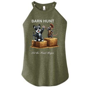 Barn Hunt Lover Women's Perfect Tri Rocker Tank