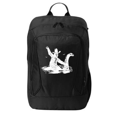 Bigfoot Hilarious Loch Ness Monster City Backpack