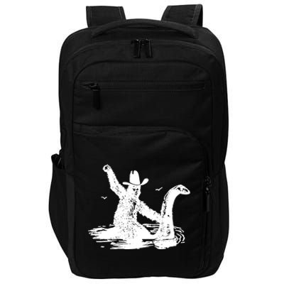 Bigfoot Hilarious Loch Ness Monster Impact Tech Backpack