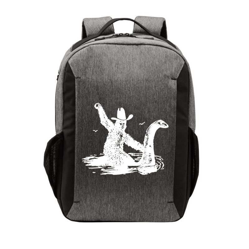 Bigfoot Hilarious Loch Ness Monster Vector Backpack