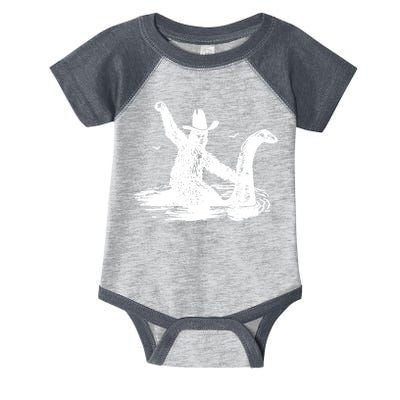 Bigfoot Hilarious Loch Ness Monster Infant Baby Jersey Bodysuit