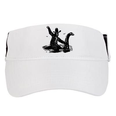 Bigfoot Hilarious Loch Ness Monster Adult Drive Performance Visor