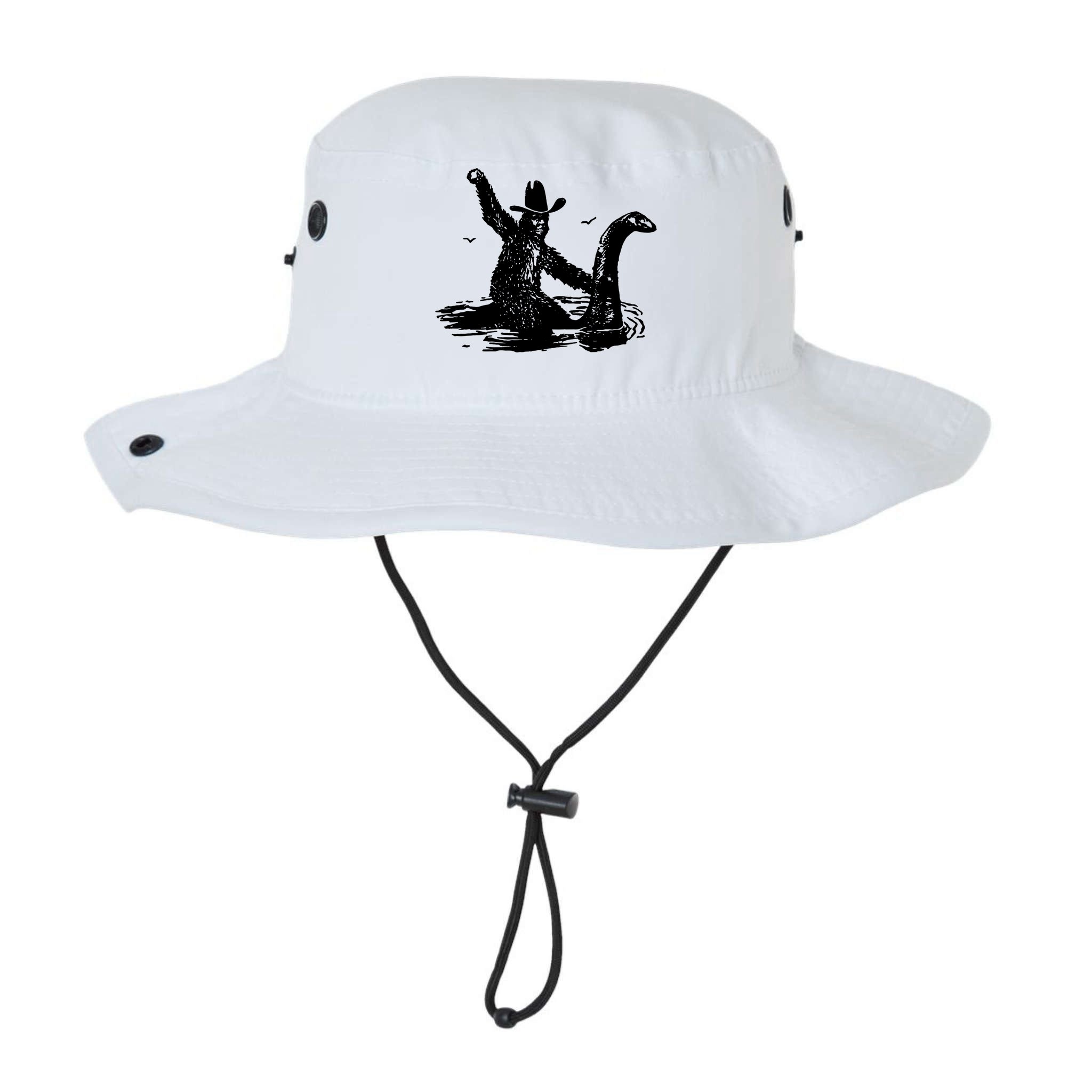 Bigfoot Hilarious Loch Ness Monster Bucket Hat