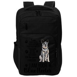 Blue Heeler Lover Blue Heeler Owner Blue Heeler Mom Gift Impact Tech Backpack