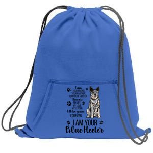 Blue Heeler Lover Blue Heeler Owner Blue Heeler Mom Gift Sweatshirt Cinch Pack Bag