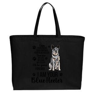 Blue Heeler Lover Blue Heeler Owner Blue Heeler Mom Gift Cotton Canvas Jumbo Tote