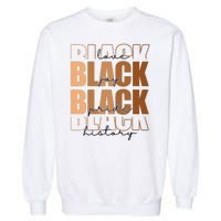 Black History Love Pride Month Melanin Garment-Dyed Sweatshirt