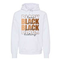 Black History Love Pride Month Melanin Premium Hoodie