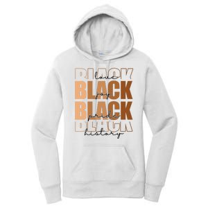 Black History Love Pride Month Melanin Women's Pullover Hoodie