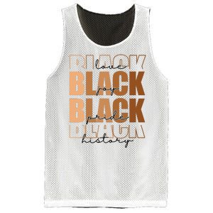 Black History Love Pride Month Melanin Mesh Reversible Basketball Jersey Tank