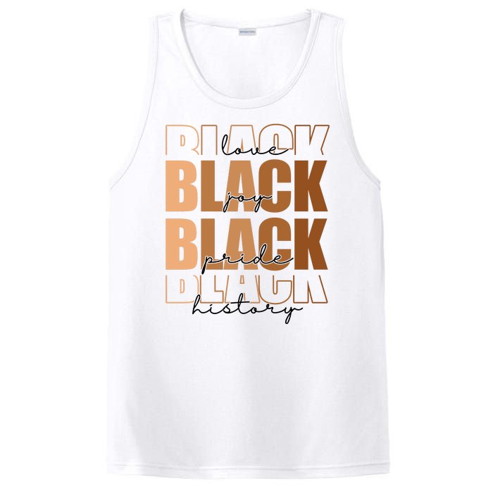 Black History Love Pride Month Melanin PosiCharge Competitor Tank