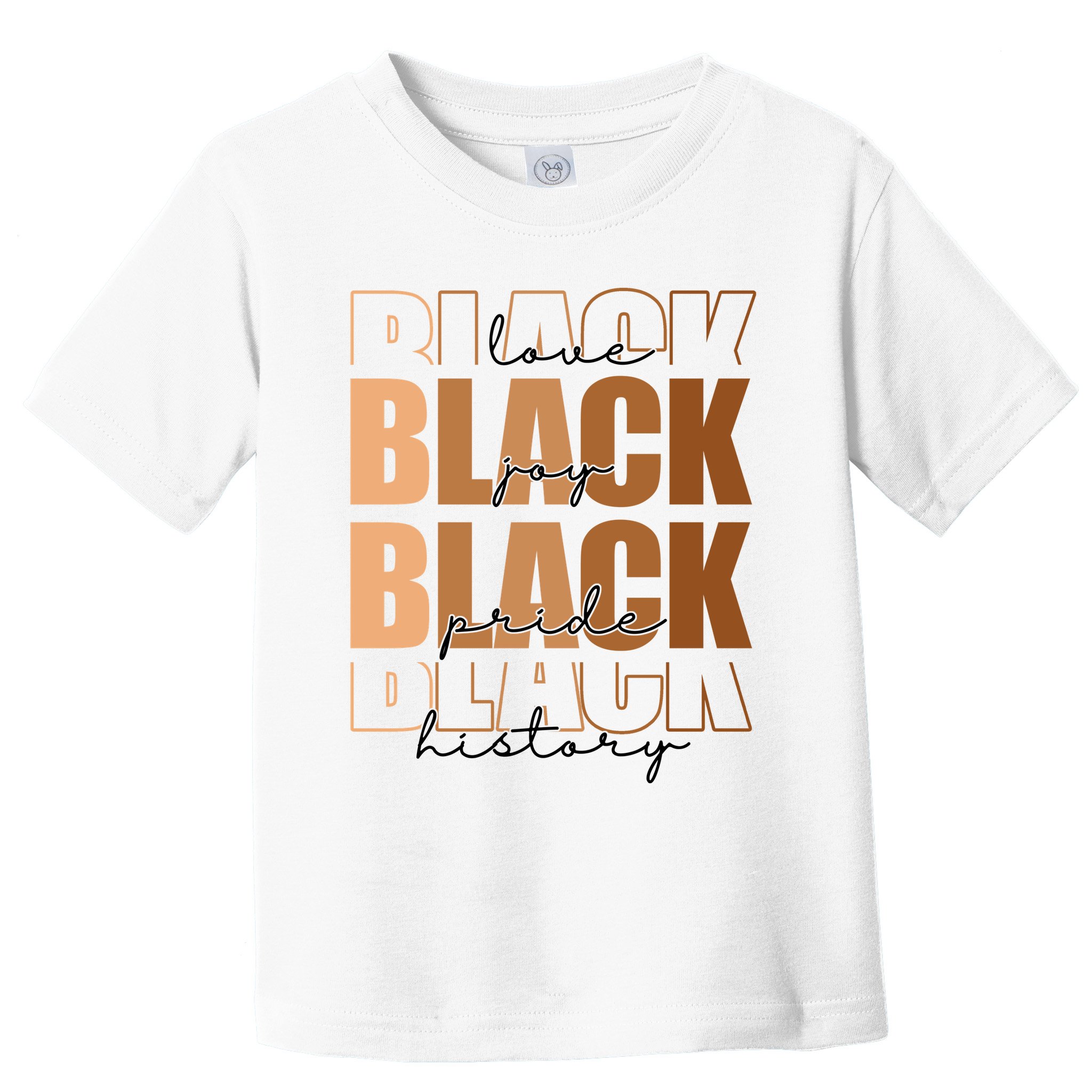 Black History Love Pride Month Melanin Toddler T-Shirt
