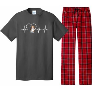 Beagle Heartbeat Love Beagle Pajama Set