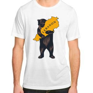 Bear Hugging Lebanon Adult ChromaSoft Performance T-Shirt