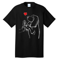 Basset Hound Love Dog  Tall T-Shirt