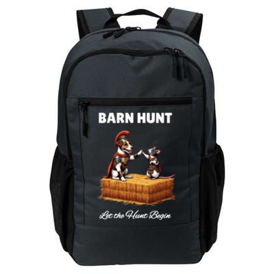 Barn Hunt Lover Cute Warrior Rat And Russell Terrier Dog Cute Gift Daily Commute Backpack