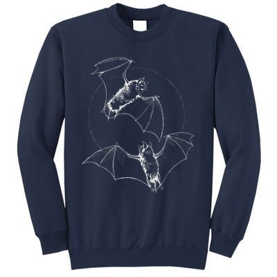 Bat Halloween Lover Gift Spooky Bat Cool Goth Bats Sweatshirt