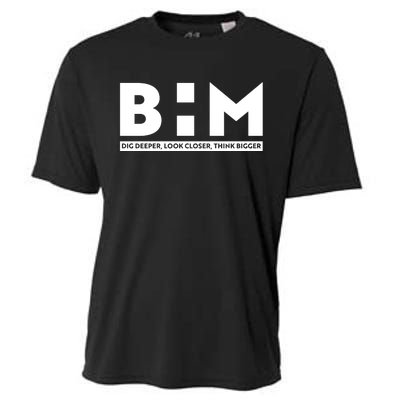 BHM Black History Month Dig Deeper Look Closer Think Bigger Cooling Performance Crew T-Shirt