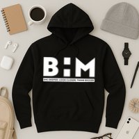 BHM Black History Month Dig Deeper Look Closer Think Bigger Hoodie