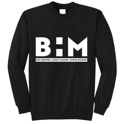 BHM Black History Month Dig Deeper Look Closer Think Bigger Sweatshirt