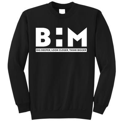 BHM Black History Month Dig Deeper Look Closer Think Bigger Sweatshirt